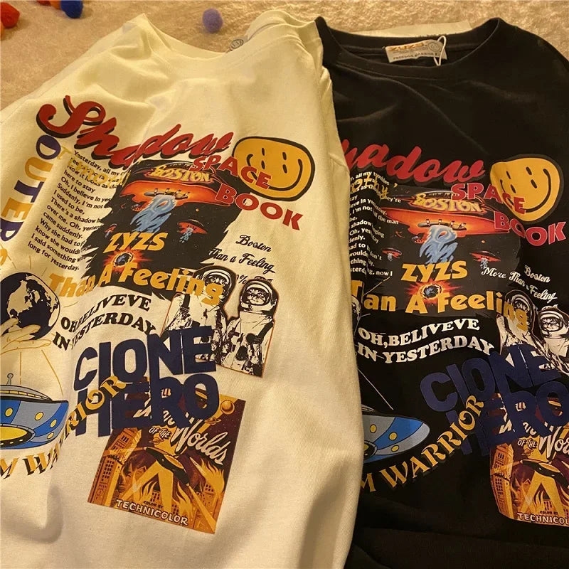 Oversized Graphic Street Tee