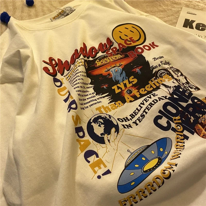 Oversized Graphic Street Tee